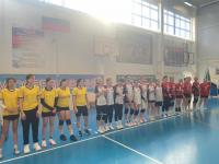 Первенство района по волейболу среди девушек